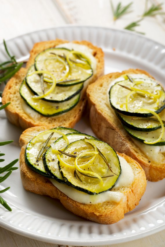 Bruschette Estive Di Zucchine | DonnaD