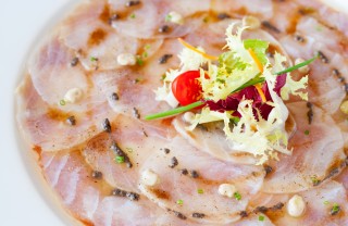 carpaccio pesce spada vinaigrette marinatura 