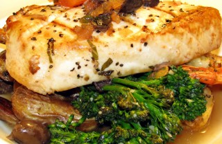 pesce spada leggero verdure broccoli patate