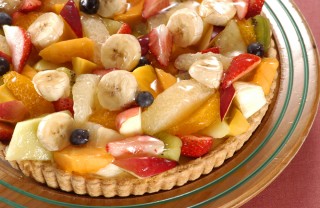 crostata crema ricotta frutta fresca