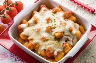 gnocchi sorrentina mozzarella pomodoro