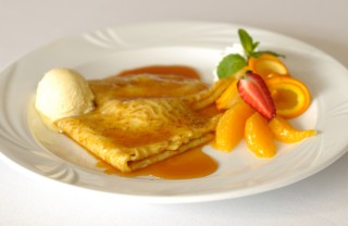 crepes suzette uova burro arancia liquore