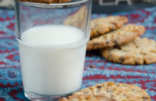 biscotti farina riso gocce cioccolato