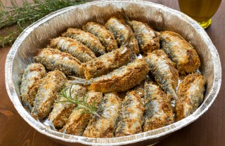 sardine sarde gratinate pangrattato prezzemolo aglio