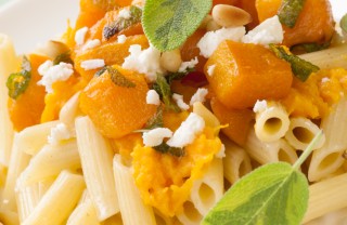 penne pasta autunno zucca