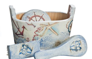 decoupage a tema mare, idee decoupage