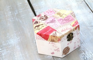 come rivestire scatola legno decoupage, rivestire scatola legno, decoupage scatola legno, decoupage su legno