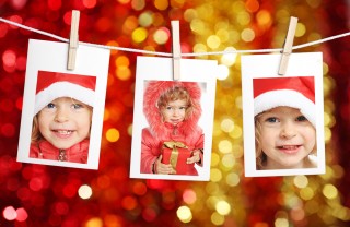 decoupage natale, idee foto natale, conservare foto