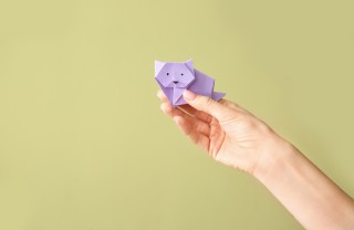 gatto origami