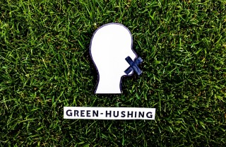 Greenhushing