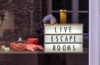 escape room per bambini per Halloween