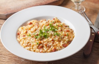 Risotto pancetta