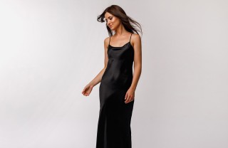 slip dress in inverno