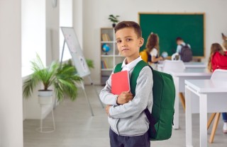 bambino a scuola