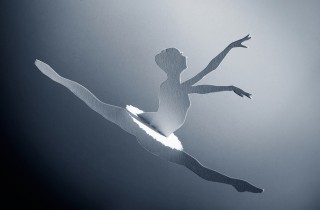 La ballerina di carta fai da te