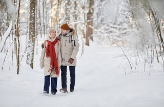 Camminare nella neve: quali sono i benefici?