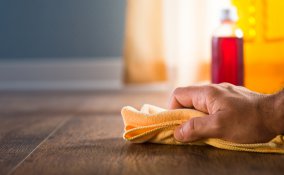 pavimento lucidare pulire detersivo igienizzare casa ambiente acqua secchio