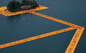 Perché visitare “The floating piers” di Christo sul Lago d’Iseo