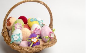 lavoretti pasqua uncinetto, crochet pasqua