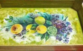 come riciclare cassette frutta, cassette frutta decoupage