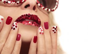 san valentino, nail art, unghie