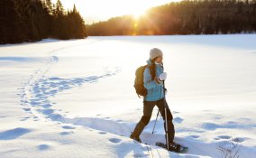 passeggiare, neve