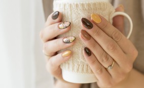 nail art, autunno 2018, tendenze