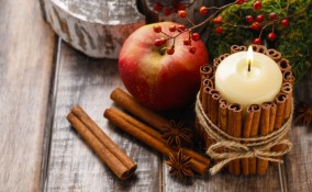 decorazioni natalizie con frutta, decorazioni natalizie con spezie, decorazioni natalizie fai da te 