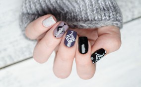 nail art, decorazione unghie, autunno inverno 2019