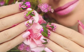 tendenze primavera 2019, nail art, decorazione unghie