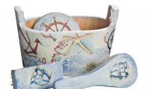 decoupage a tema mare, idee decoupage