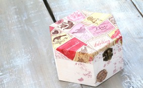 come rivestire scatola legno decoupage, rivestire scatola legno, decoupage scatola legno, decoupage su legno