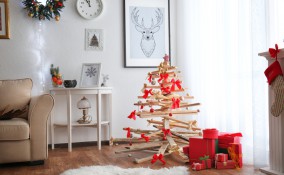 albero di Natale, legno, come farlo