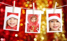 decoupage natale, idee foto natale, conservare foto