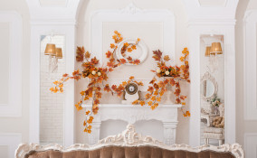 decorazioni autunnali fai da te foglie, decorazioni autunno foglie, decorazioni autunnali fai da te