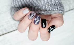 decorazione unghie, inverno 2021, trend nail art