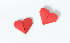 Origami a forma di cuore: il procedimento semplice