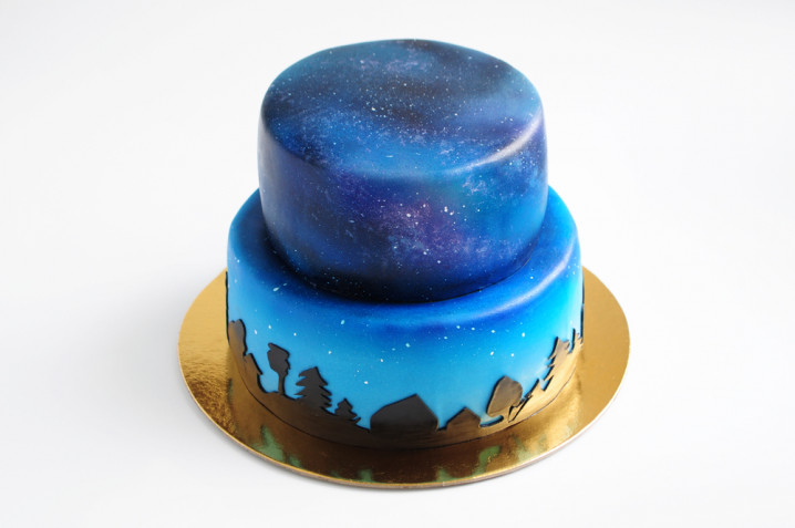 pasta di zucchero da decorazione blu - CakeDesignLovers