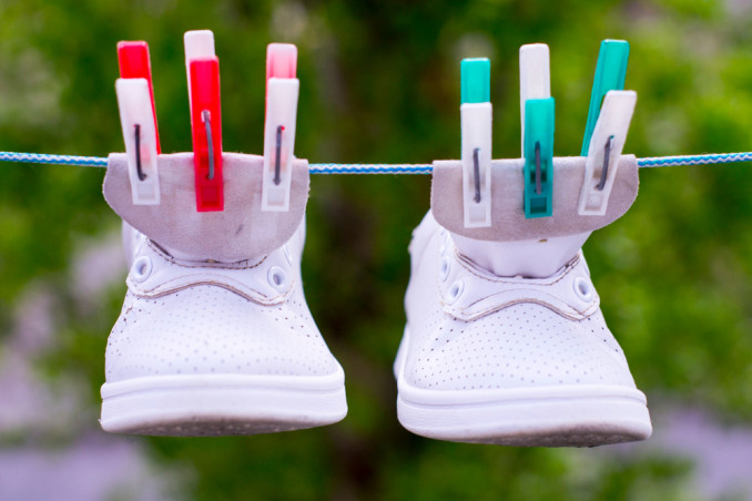 come lavare scarpe da ginnastica