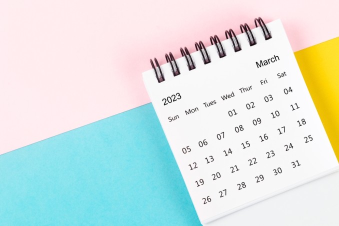 calendario marzo 2023 da stampare, calendario 2023 da stampare, calendario marzo 2023