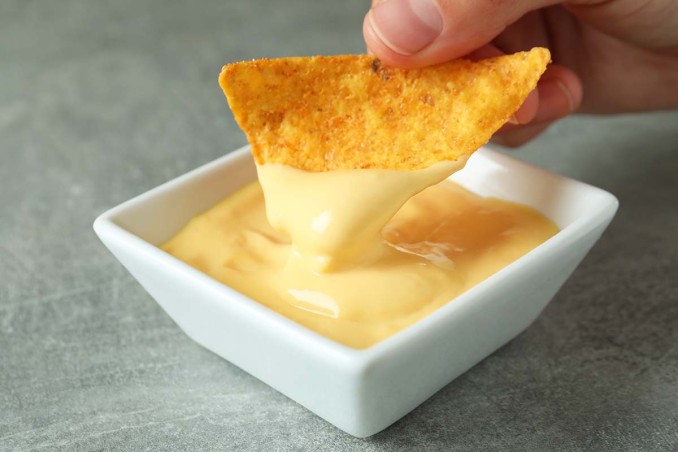 nachos con formaggio