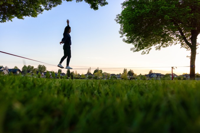 slacklining