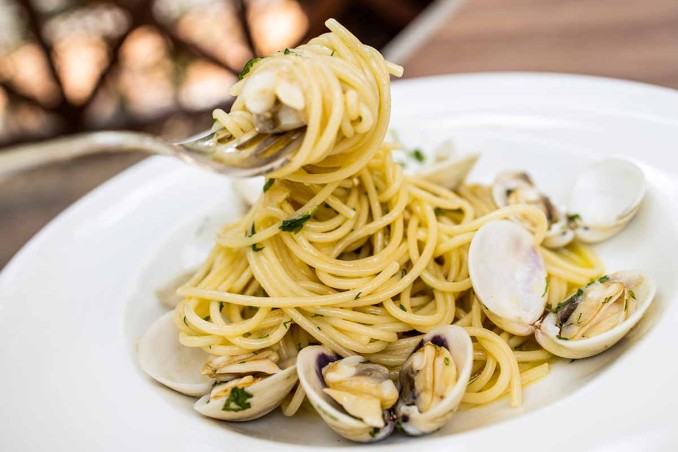 pasta con le vongole