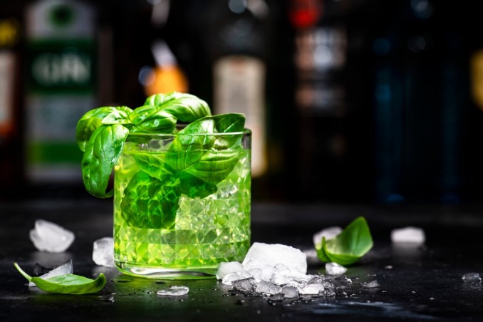 Gin Basil Smash