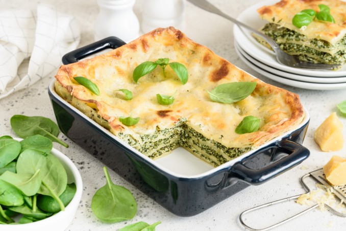 Lasagne con spinaci e ricotta: la ricetta facile e veloce