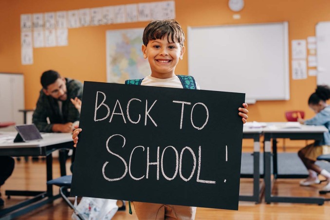 inizio scuola ottobre